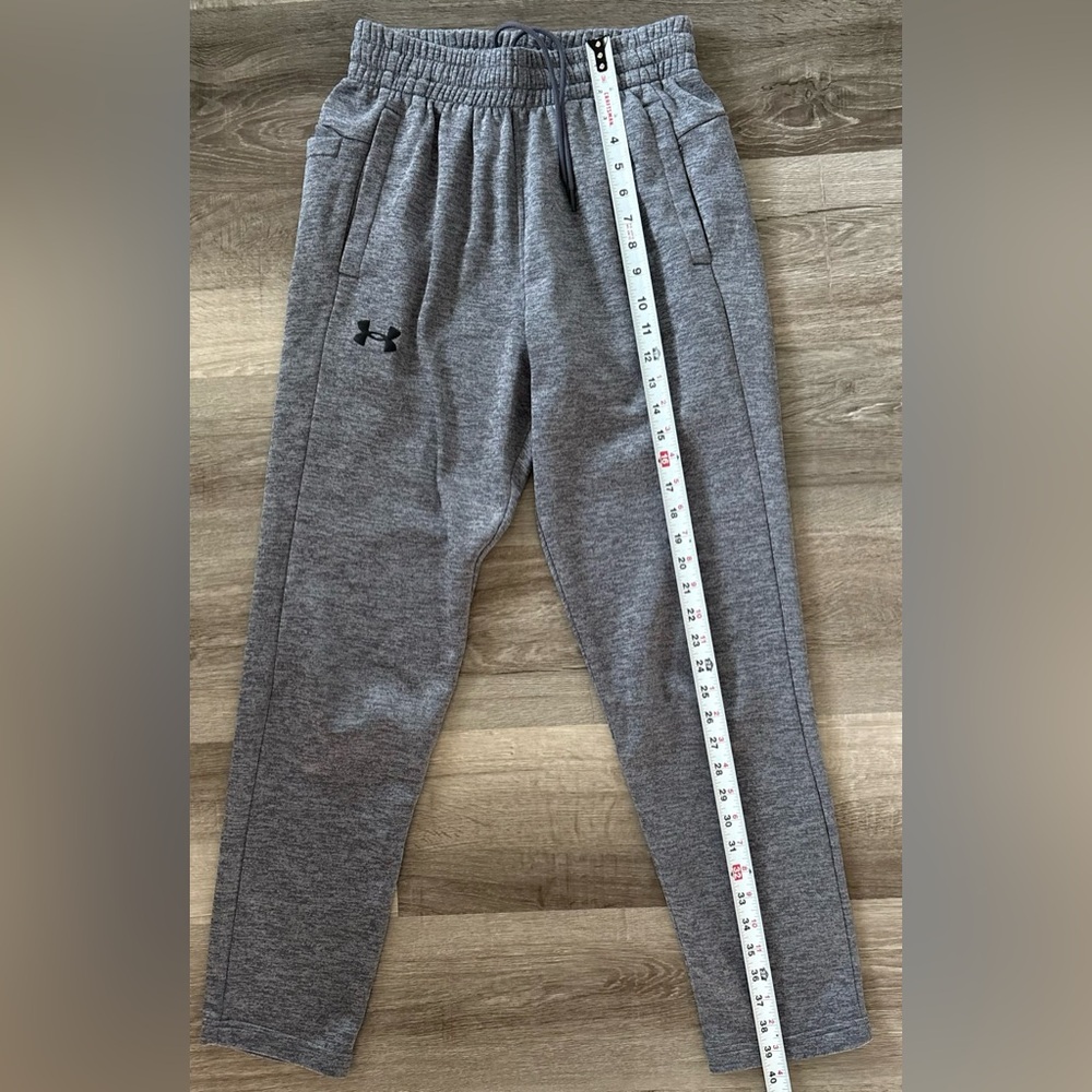 Women’s Small Under Armour Heather Gray Jogger Sweatpants - Picture 6 of 6